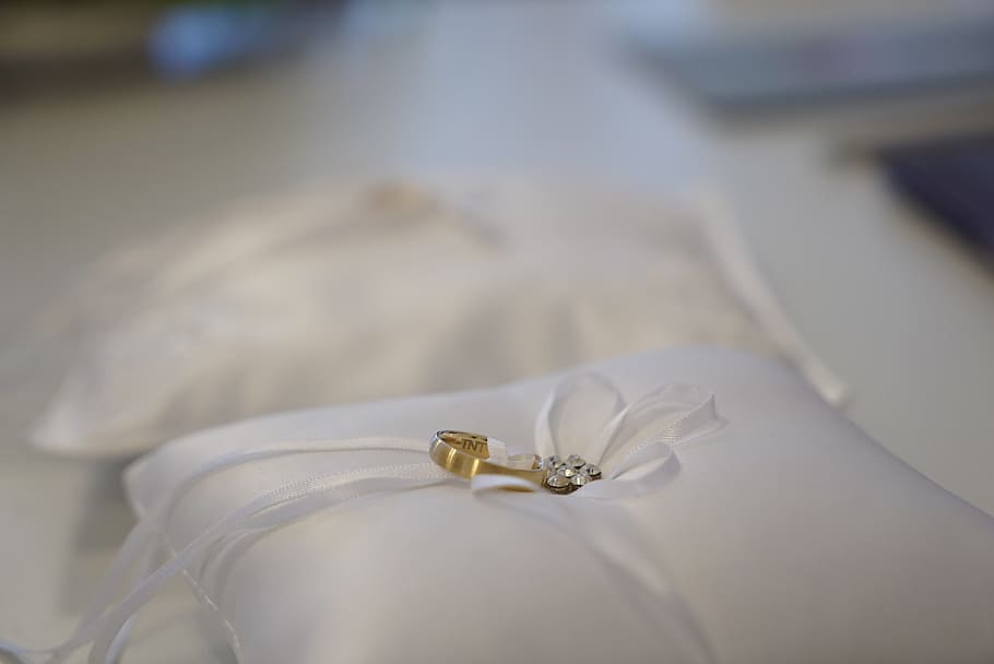 Wearing wedding ring ceremony tradition Stock Photo by ©OlgaMaer 185513058