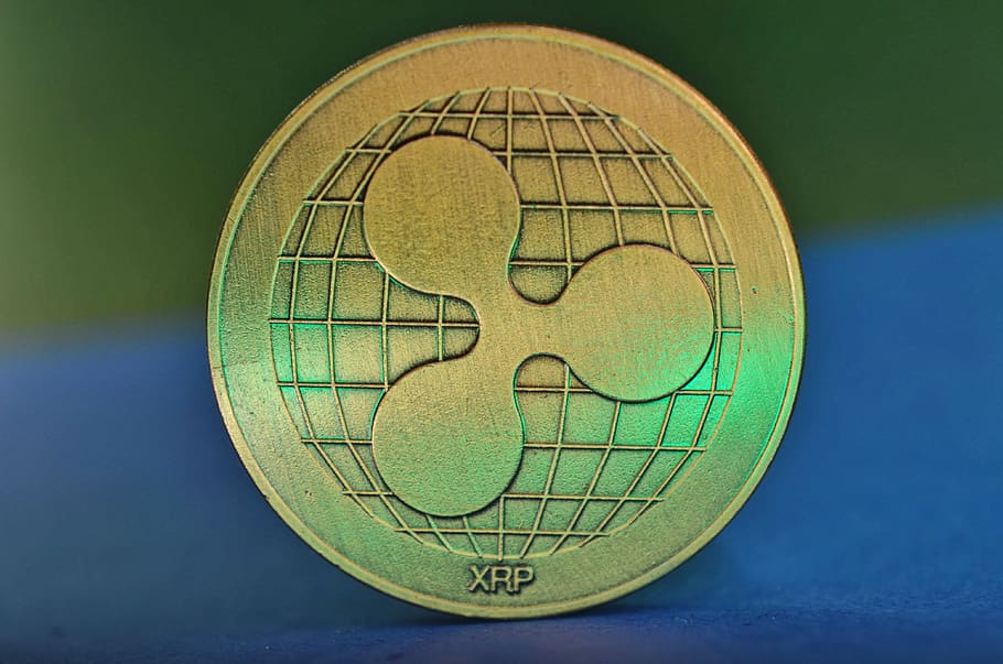coins, cryptocurrency, ripple, xrp, virtual, digital, blockchain, HD wallpaper