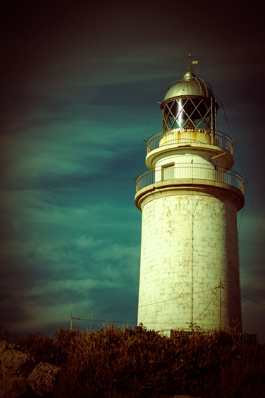 lighthouse, mallorca, cap, de, formentor, sea, coast, picturesque, HD wallpaper