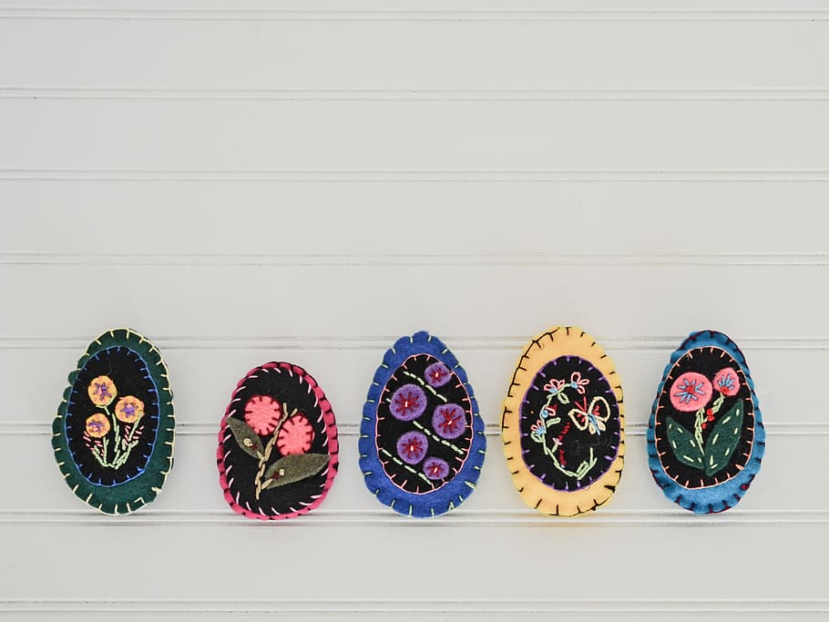 egg-shaped, decoration, decorative, hand-made, crafts, artist HD wallpaper