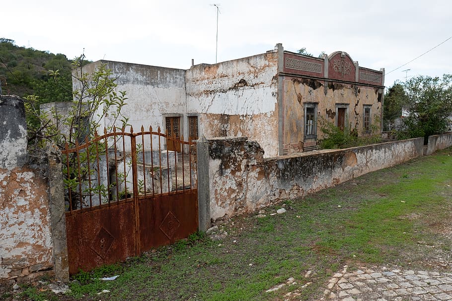abandoned, place, house, old, architecture, portugal, pforphoto HD wallpaper