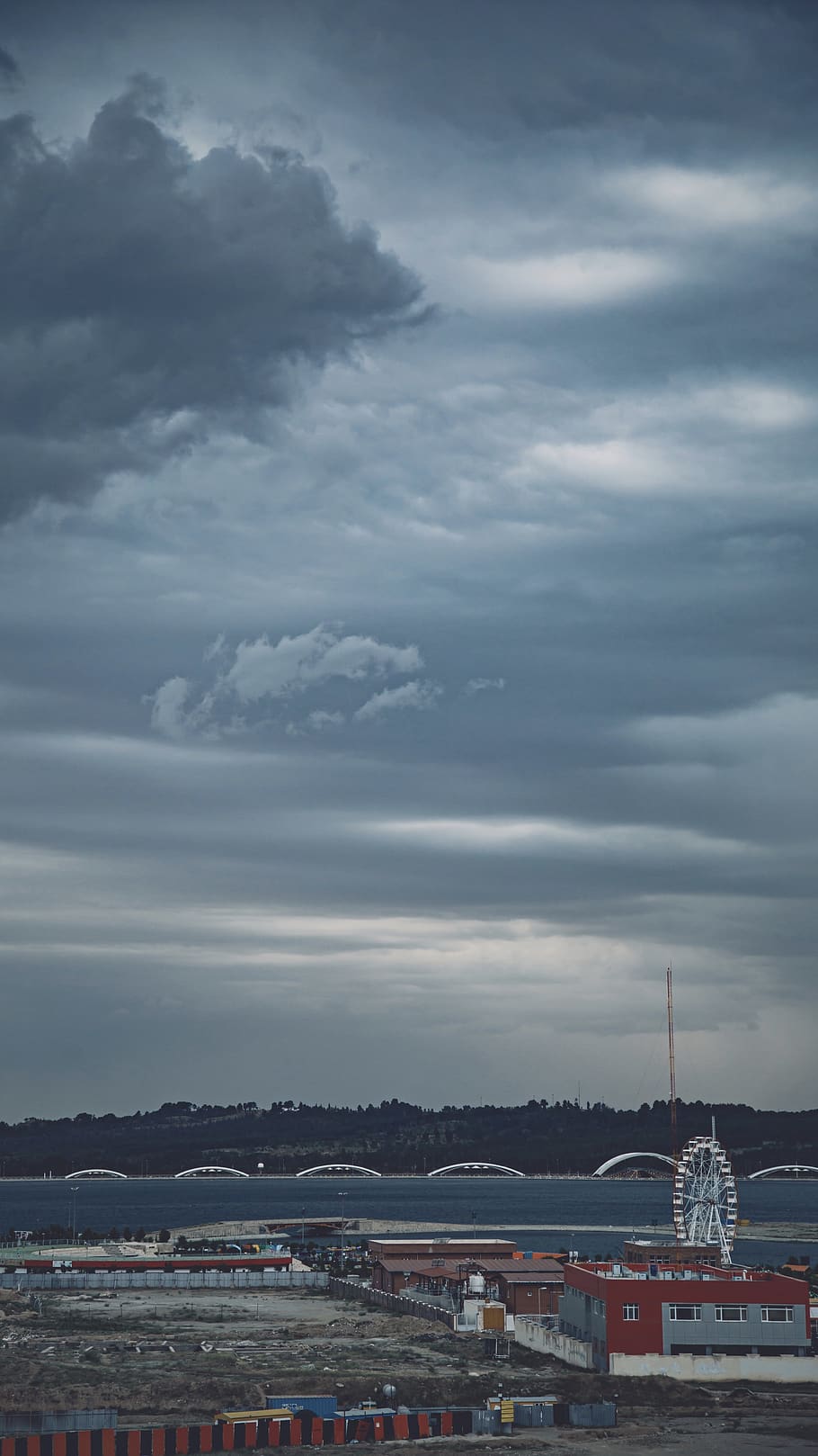tehran, wallpaper, cloudy, sky, lake, cloud - sky, building exterior HD wallpaper
