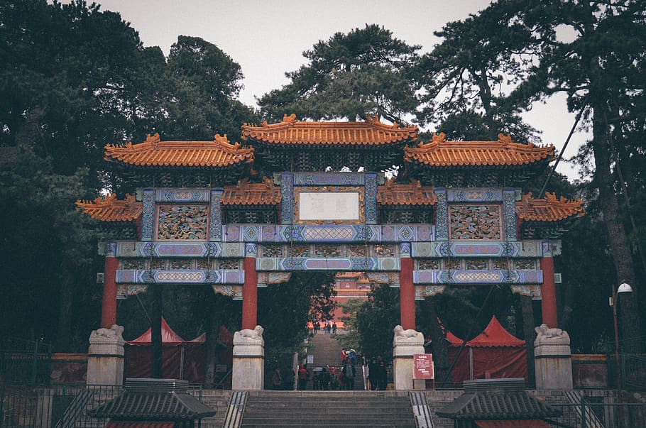 summer palace, china, architecture, built structure, building exterior HD wallpaper