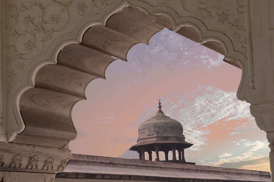 Photo of Concrete Dome, ancient, architecture, clouds, daylight HD wallpaper