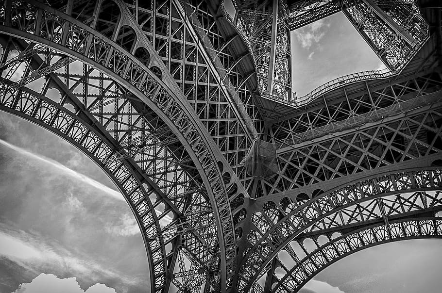 france, paris, eiffel tower, architecture, built structure HD wallpaper