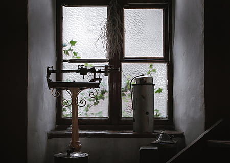 weigh scale near window, ukraine, lviv, handrail, banister, pharmacy HD wallpaper