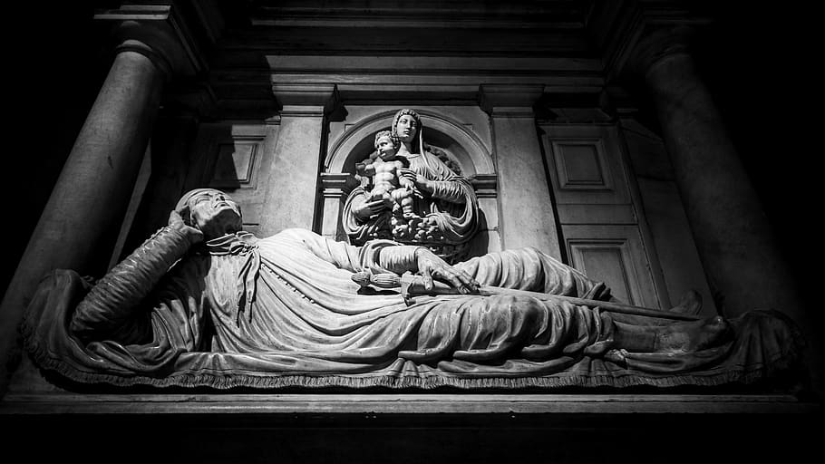 italy, milan, representation, sculpture, art and craft, human representation HD wallpaper