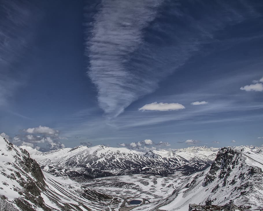 Icy mountain