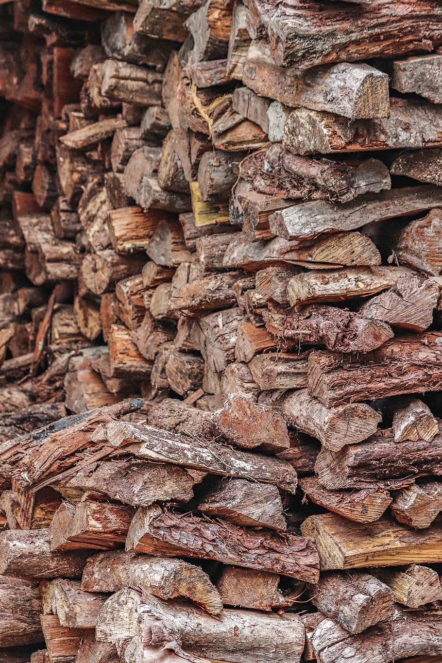 chile, castro, logs, stacked, pile, piled, lena, firewood, hout HD wallpaper
