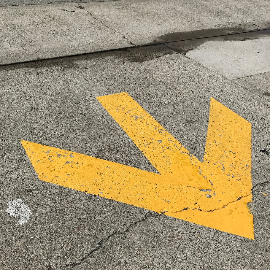 yellow road sign, communication, transportation, road marking HD wallpaper