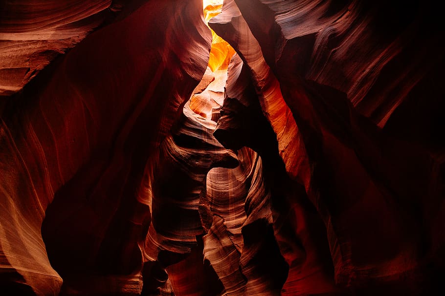 antelope canyon, rock formation, rock - object, physical geography HD wallpaper