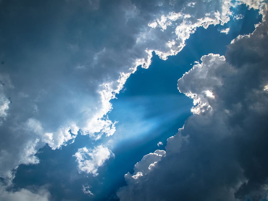 Low Angle Photo of Sky, 4k wallpaper, atmosphere, cloudiness HD wallpaper