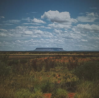 australia, petermann, mount conner, desert, outback, isolated HD wallpaper