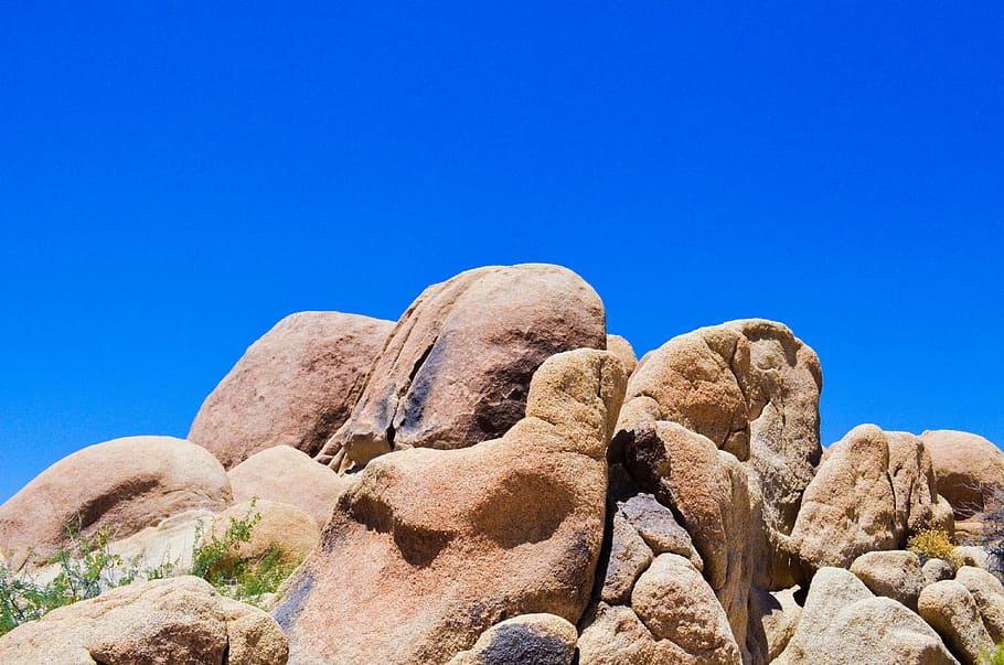 rock, boulder, rock formation, desert, high desert, joshua tree HD wallpaper