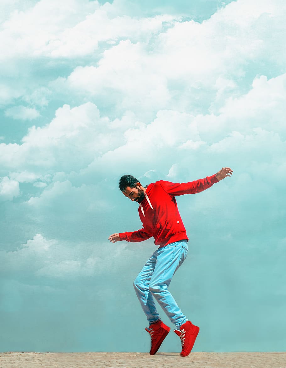 human, person, outdoors, dance pose, leisure activities, adventure HD wallpaper