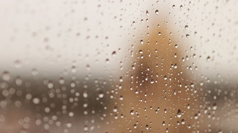 rain, drops, wet, window, water, backgrounds, indoors, close-up HD wallpaper