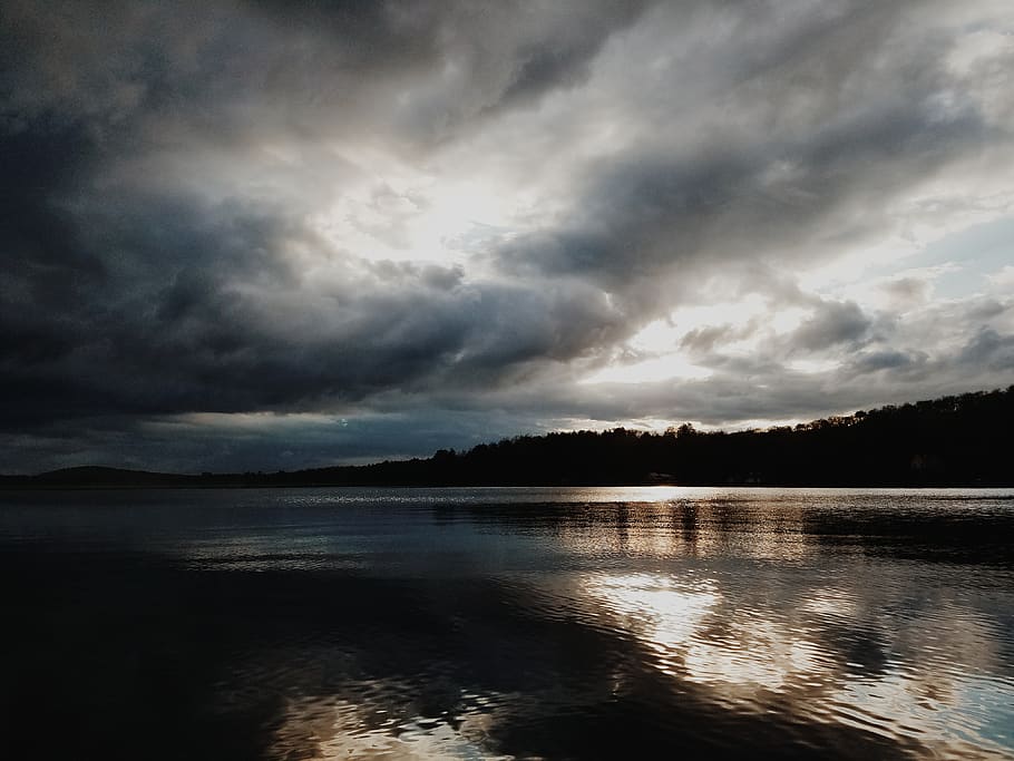 water, cloud - sky, beauty in nature, scenics - nature, tranquility HD wallpaper