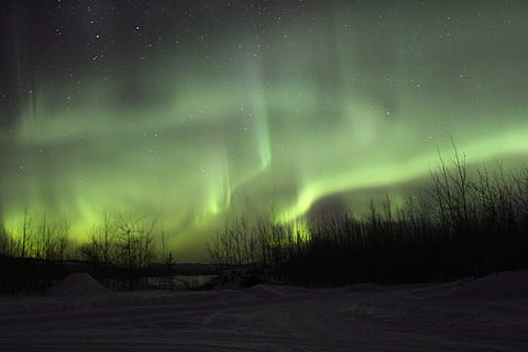 canada, yukon territory, night, scenics - nature, beauty in nature HD wallpaper