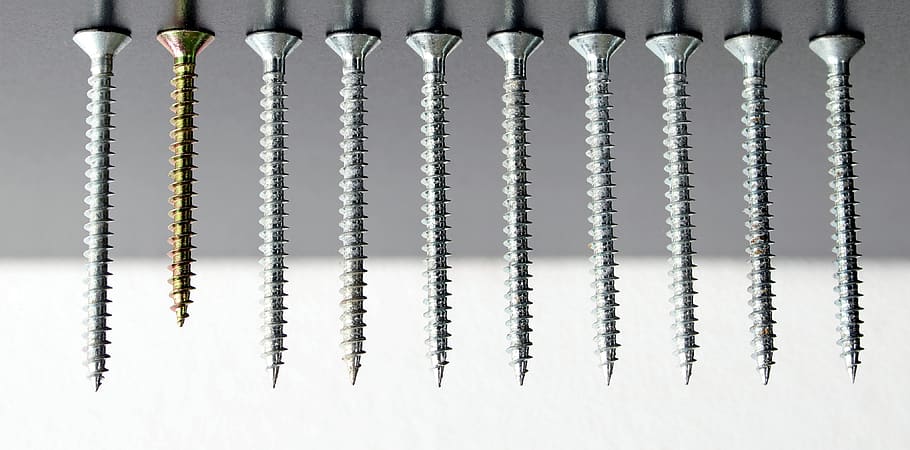 tool, screw, closure, background, steel, metal, technology HD wallpaper