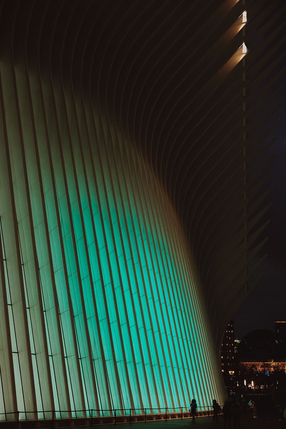 new york, the oculus, united states, lines, curves, cool, amazing, HD wallpaper