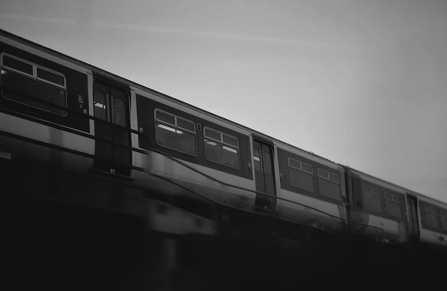 train, london, overground, public transportation, train - vehicle, HD wallpaper
