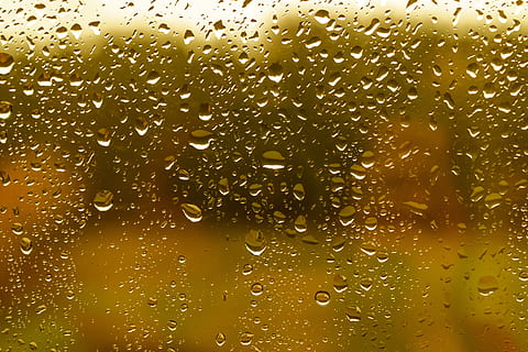 rain, raindrop, window glass, wet, water, beaded, liquid, weather HD wallpaper