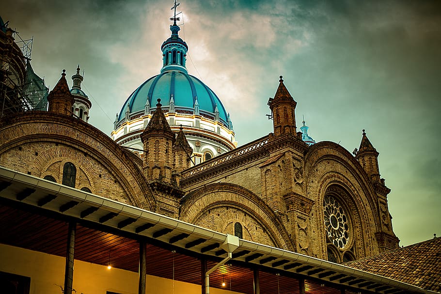 basin, architecture, ecuador, city, old, landscape, camera HD wallpaper