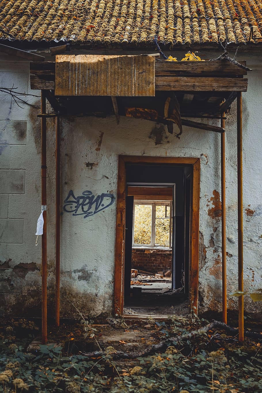 Abandoned Building, architecture, construction, daylight, dirt HD wallpaper