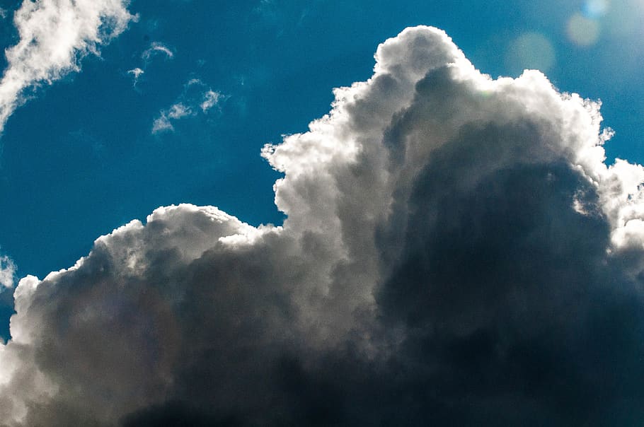 cloud, sky, cloud - sky, cloudscape, heaven, beauty in nature HD wallpaper