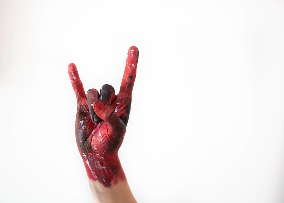 Right Human Hand, art, artistic, body, close-up, color, design HD wallpaper