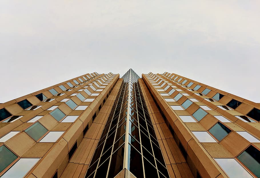 architecture, san francisco, building, skyscraper, city, perspective HD wallpaper