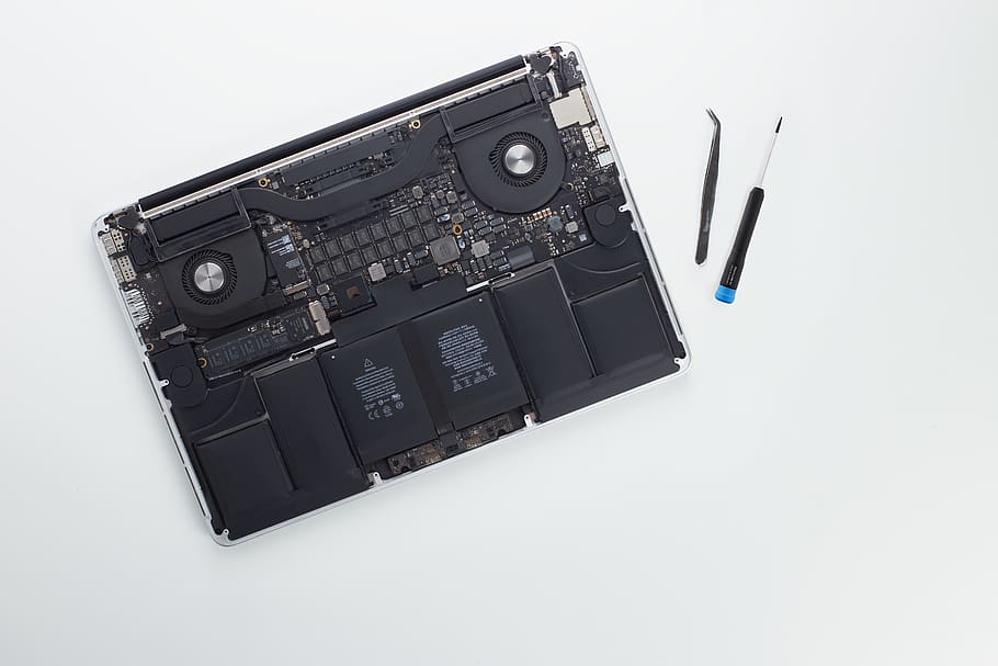 black electronic device, technology, white background, studio shot HD wallpaper