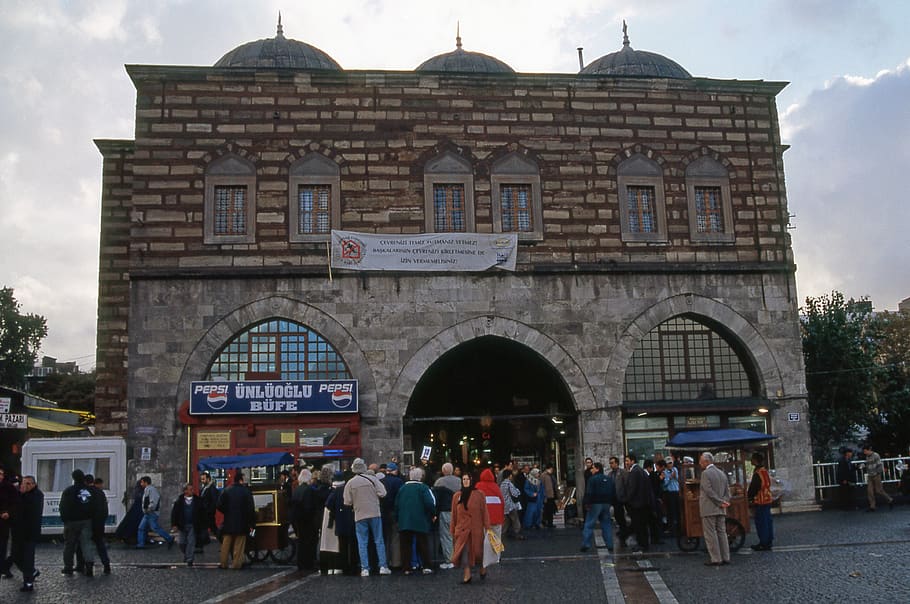 turkey, istanbul, group of people, architecture, crowd, built structure HD wallpaper