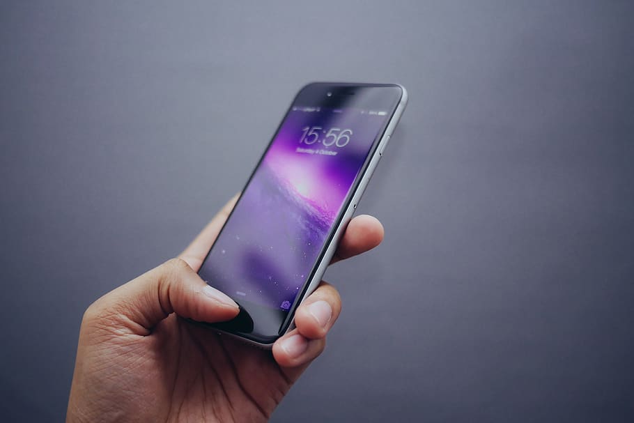 technology, gadgets, iphone, smartphone, mobile, guy, male HD wallpaper