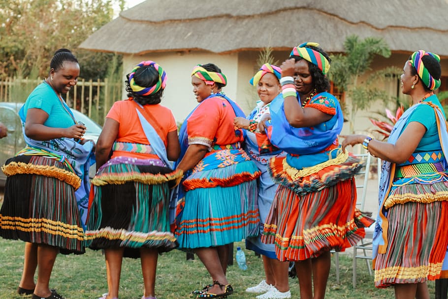 limpopo, south africa, venda tribe, african dance, xitsonga, HD wallpaper