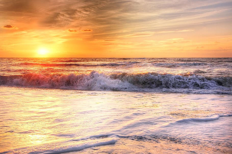sun, beach, summer, ocean, sand, sea, water, vacations, travel HD wallpaper