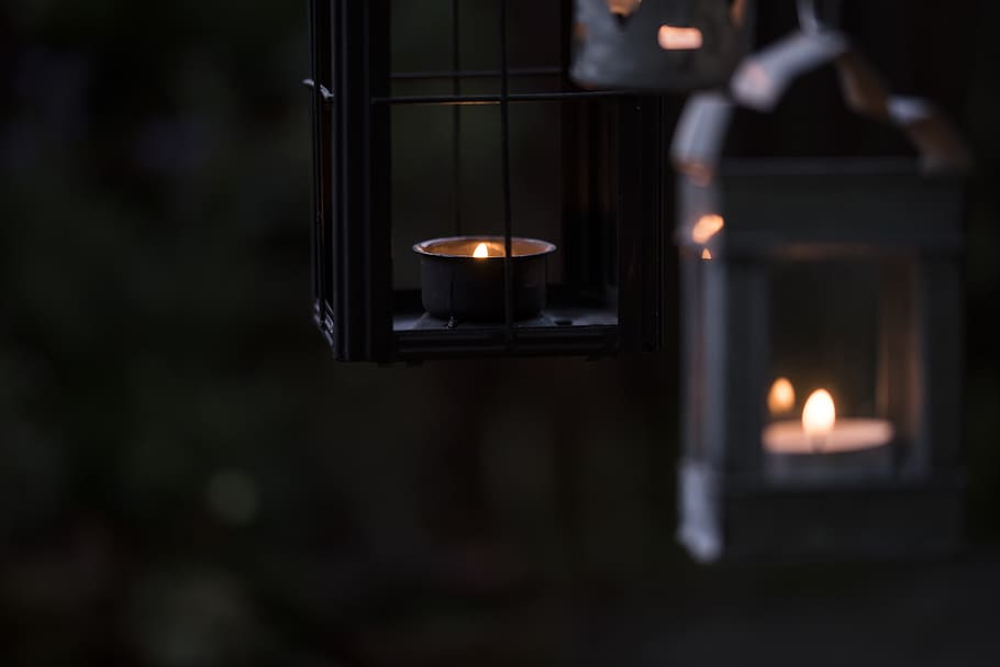 illuminated, flame, burning, fire, candle, glowing, fire - natural phenomenon HD wallpaper
