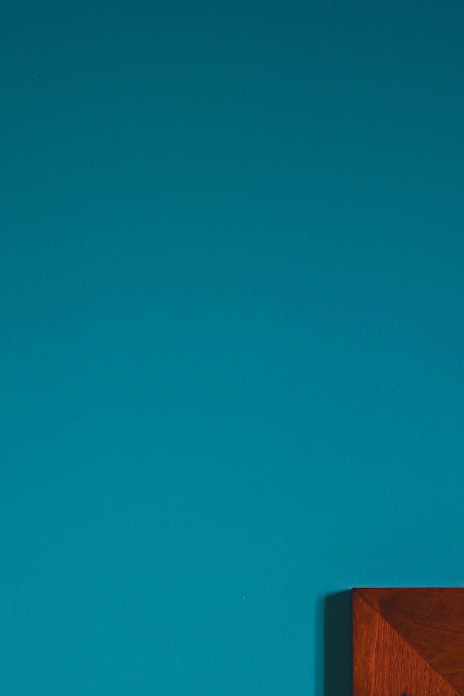 wall, architecture, blue, orange, rustic, neon, old, copy space HD wallpaper