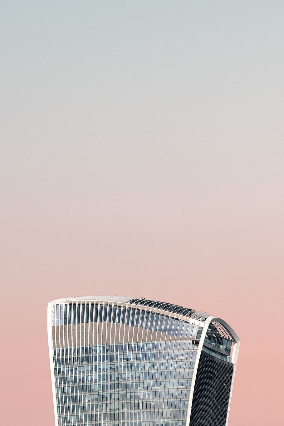 silver high-rise building, architecture, office building, tower HD wallpaper