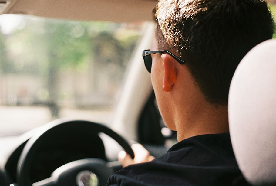 man, drive, driving, sunglasses, summer, cruise, warm, boy HD wallpaper