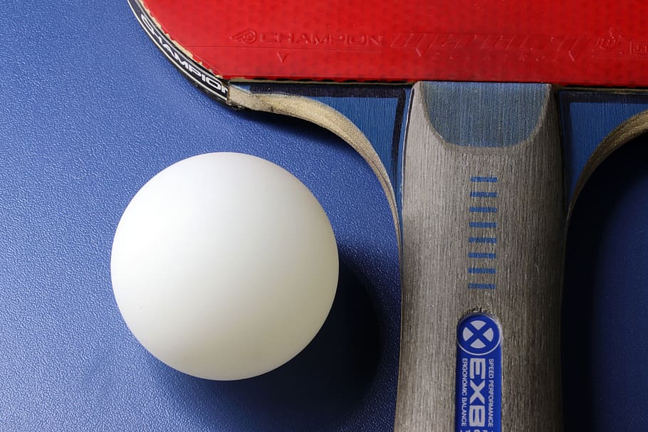 HD Wallpaper: Table Tennis, Ping-pong Ball, Games, Sport, Hobby, Racket ...