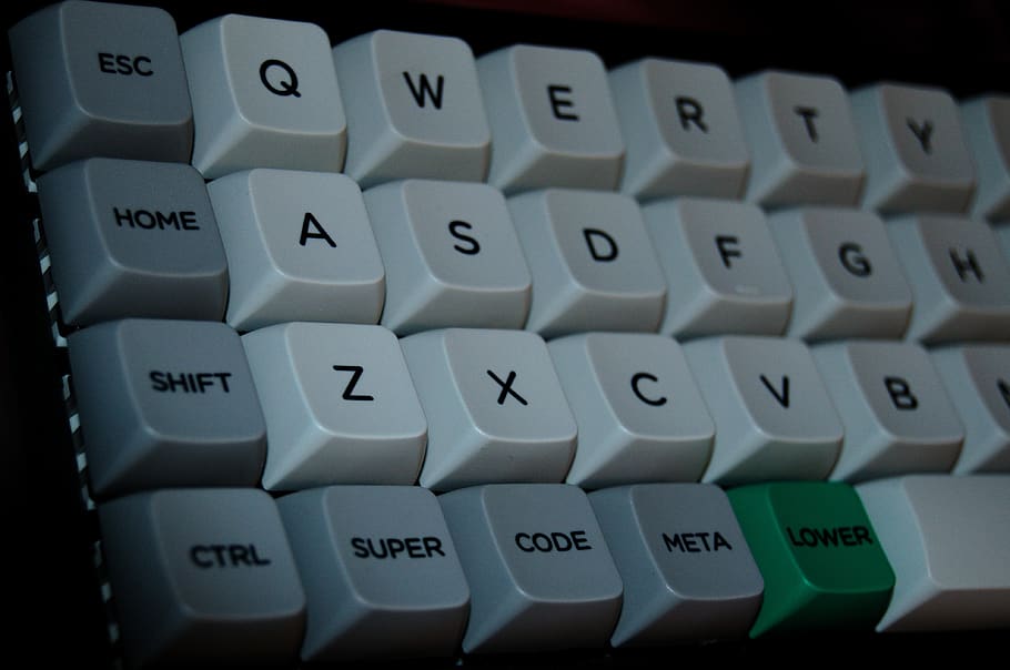 mini, keyboard, code, ortho-linear, computer, communication HD wallpaper