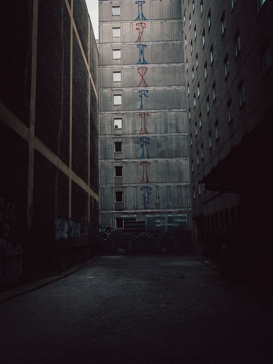 Gray Concrete Building, architecture, buildings, construction HD wallpaper