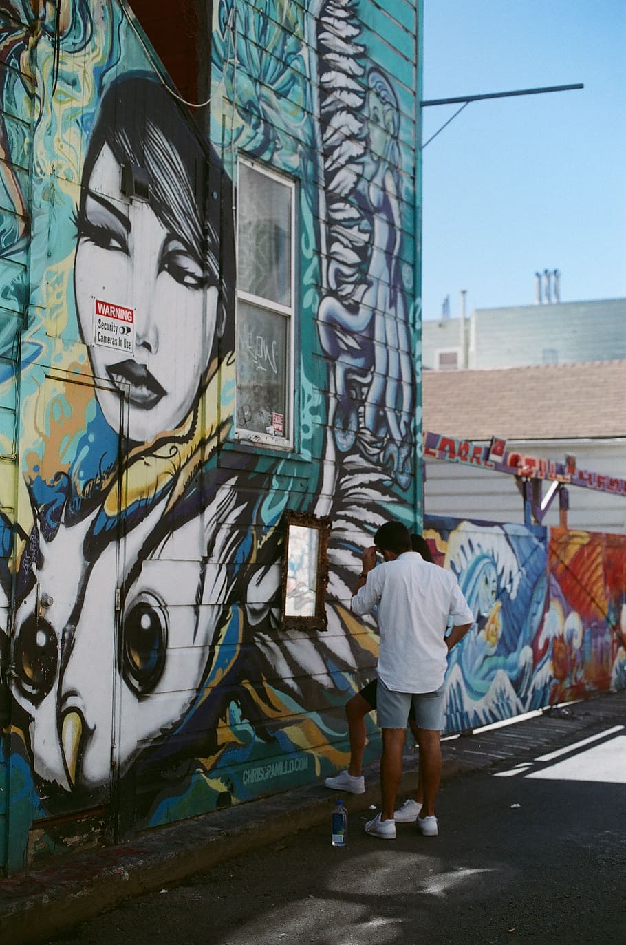 graffiti, art and craft, creativity, architecture, full length HD wallpaper