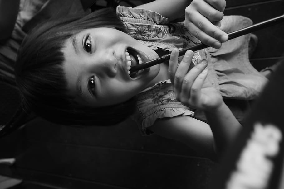 smile, indoors, childhood, portrait, looking at camera, one person HD wallpaper