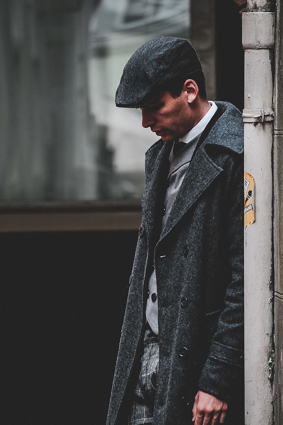 HD wallpaper: Man In Gray Coat, fashion, guy, outerwear, outfit, person,  street | Wallpaper Flare