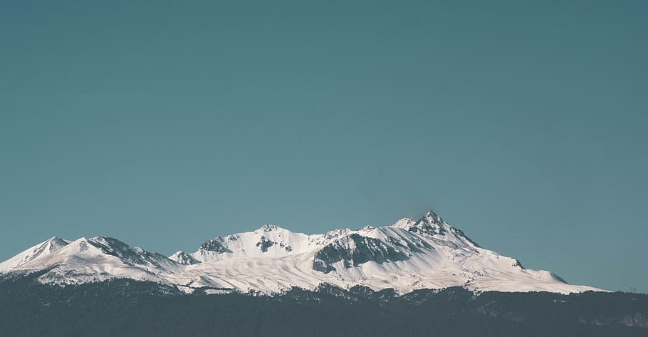 snow covered mountain during daytime, outdoors, nature, mountain range HD wallpaper