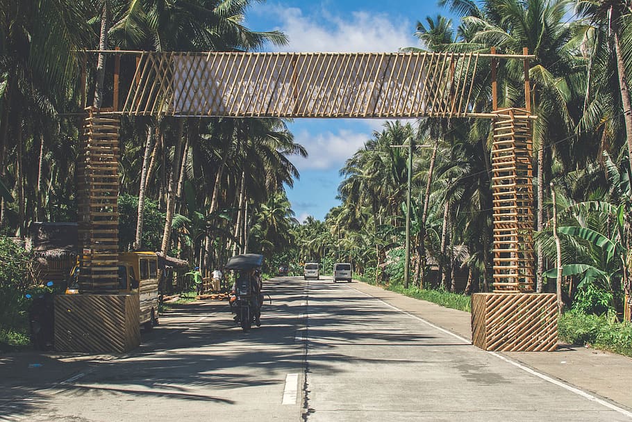 gray concrete road during daytime, direction, the way forward HD wallpaper