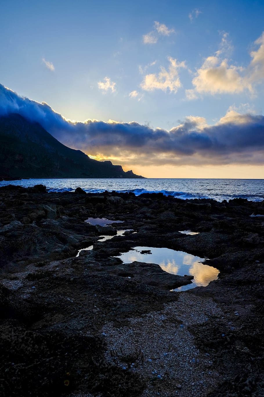 Photography of Gray Beach Stone, daylight, landscape, nature HD wallpaper