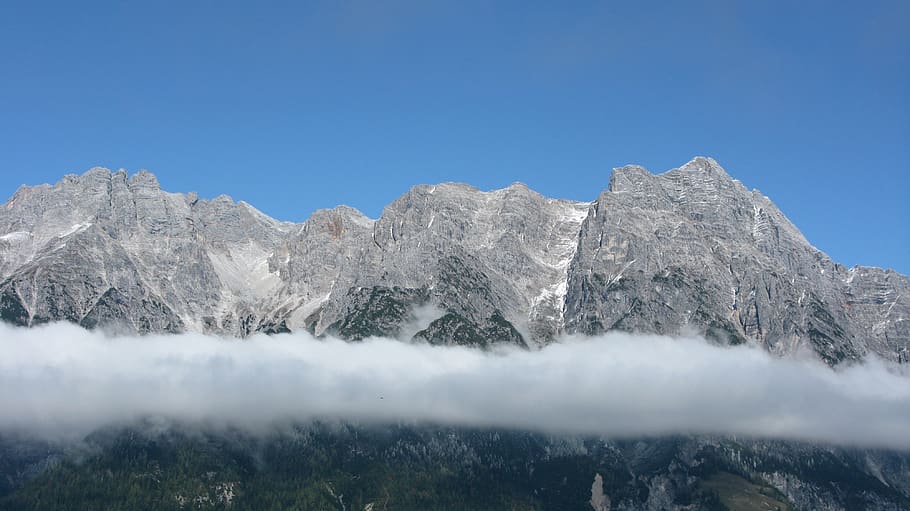 mountains, alpine, landscape, nature, summit, sky, austria HD wallpaper